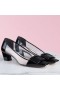 Roger Vivier Belle Vivier Pompalar Siyah Patent PVC