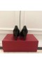 Roger Vivier Belle Vivier Trompette 70mm Pompalar Siyah Patent