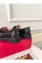 Roger Vivier Viv ' Rangers Strass Mokasen Siyah Rugan