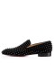 Christian Louboutin Karahindiba Başak Siyah / siyah Süet Deri