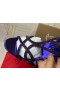 Christian Louboutin Çift L Sandalet 100 mm Elektra / lin Elektra Süet Dana Derisi