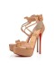 Christian Louboutin Platformları Choca 150 mm Çıplak Çocuk