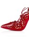 Christian Louboutin Pompalar Impera 100 mm Loubi/transp Rugan