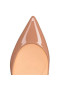 Christian Louboutin Pompalar Pigalle 85 mm Çıplak Rugan