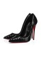 Christian Louboutin Pompaları So Kate 120 mm Siyah / lin Siyah Patent