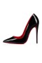 Christian Louboutin Pompaları So Kate 120 mm Siyah / lin Psy Loubi Rugan