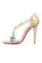 Christian Louboutin Sandalet Astridal 100 mm Ab / lın Lazer Ab Patenti