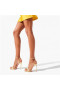 Christian Louboutin Sandalet Loubi Kraliçe 120 mm Bouton D Veya / lin Bouton D Veya Deri