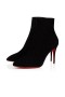 Christian Louboutin Spikita Ganimet Eloise 85 mm Siyah Süet Ayakkabı