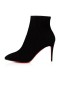 Christian Louboutin Spikita Ganimet Eloise 85 mm Siyah Süet Ayakkabı