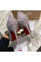 Christian Louboutin Iriza Strass Pumps 100mm Multicolor