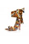 Christian Louboutin Miss Z Sandal Du Desert 100 Mm Gaagal Crepe Satin Magma