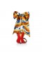 Christian Louboutin Miss Z Sandal Du Desert 100 Mm Gaagal Crepe Satin Magma