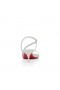 Christian Louboutin Rosalie 55 Mm Sandals Kid Leather Bianco