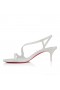 Christian Louboutin Rosalie 55 Mm Sandals Kid Leather Bianco