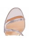 Christian Louboutin Rosalie 55 Mm Sandals Laminated Calf Leather Vintage Rose