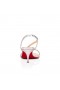 Christian Louboutin Rosalie 55 Mm Sandals Laminated Calf Leather Vintage Rose