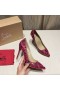 Christian Louboutin So Kate 120mm Pumps Patent Leather Black Pink