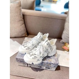 Dior D-connect Beyaz Spor Ayakkabı Teknik KumaÅ