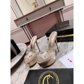 Christian Louboutin Degraqueen Alta SüslenmiŠPlatform Katır CL Ayakkabı
