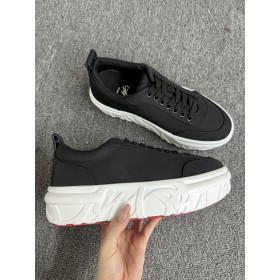 Christian Louboutin Choukario Sneakers Fabric And Rubber Black