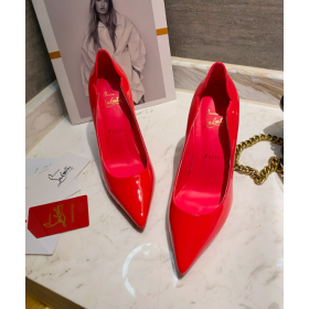 Christian Louboutin Pumps Hot Chick 100 mm Patent Leather Red
