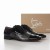 Christian Louboutin Greggo Oxfords Timsah Kabartmalı Rugan Siyah Gri