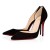 Christian Louboutin Irıza 100 mm Siyah Süet Pompalar