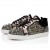 Christian Louboutin Louis Junior No Limit Gaagal Sneakers Suede And Gaagal Coated Canvas Citronnade