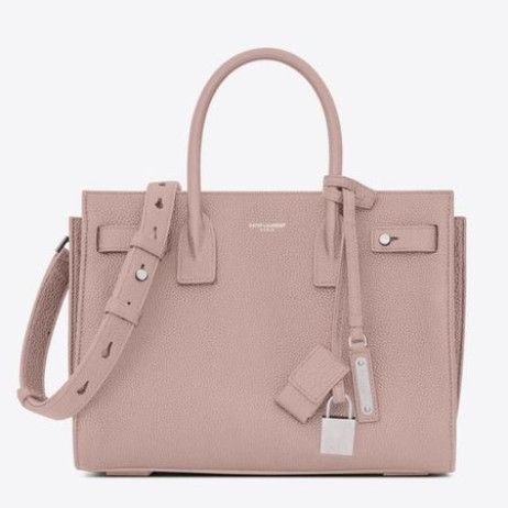 Saint Laurent Baby Sac de Jour Souple Bolsa de Desnudos de Cuero de Grano Saint Laurent Bolsas