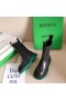 Bottega Veneta BV Neumático Botas Chelsea Verde Suela de Zapatos Bottega Veneta