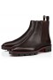 Christian Louboutin Alpinosol Botas De Grano De Cuero De Becerro De Corteza