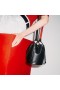 Christian Louboutin Por Mi Lado Cubo Bolsa De Piel De Becerro Negro