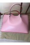 Christian Louboutin Cabarock La Bolsa De Asas De Piel De Becerro De Pinchos De Color Rosa