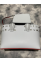 Christian Louboutin Cabata Imperio de la Espiga Tachonado Top mango Bolsa de Christian Louboutin Bolsas