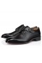 Christian Louboutin Chambelimonk Derbies De Cuero De Becerro Negro