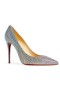Christian Louboutin Kate Cuero Strass Degradé Bombas 120MM Zapatos de Christian Louboutin