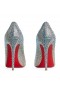 Christian Louboutin Kate Cuero Strass Degradé Bombas 120MM Zapatos de Christian Louboutin