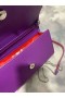 Christian Louboutin Loubi54 De Embrague De Cuero De Napa Jacaranda