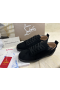 Christian Louboutin Louis Junior Zapatillas De Deporte De Veau Velours Negro