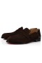 Christian Louboutin Penny No Mocasines De Piel De Becerro De Cuero Marrón Oscuro