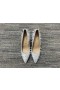 Christian Louboutin Pigalle Spikes Bombas de 100 mm de Strass Plata