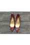 Christian Louboutin Para Kate Bombas 120mm Python Patrón de Cuero Multicolor