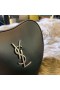 Saint Laurent Negro Del Monograma Corazón De La Cruz Bolsa De Cuerpo Saint Laurent Bolsas