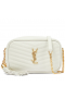 Saint Laurent Lou Cámara De La Bolsa De Cuero Blanco De Saint Laurent Bolsas