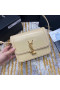 Saint Laurent Solferino Pequeña Bolsa De Piel De Becerro De Color Beige Saint Laurent Bolsas