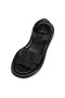 Christian Louboutin Negro Nappa la luz de la Sandalia