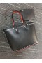 Christian Louboutin Cabata Negro/Negro Graffiti Becerro Bolso De Mano