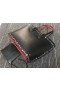 Christian Louboutin Cabata Negro/Negro Graffiti Becerro Bolso De Mano