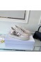 Dior Addict De La Zapatilla De Deporte Rojo Blanco De Piel De Becerro Tejido Técnico De La Mariposa Modificar